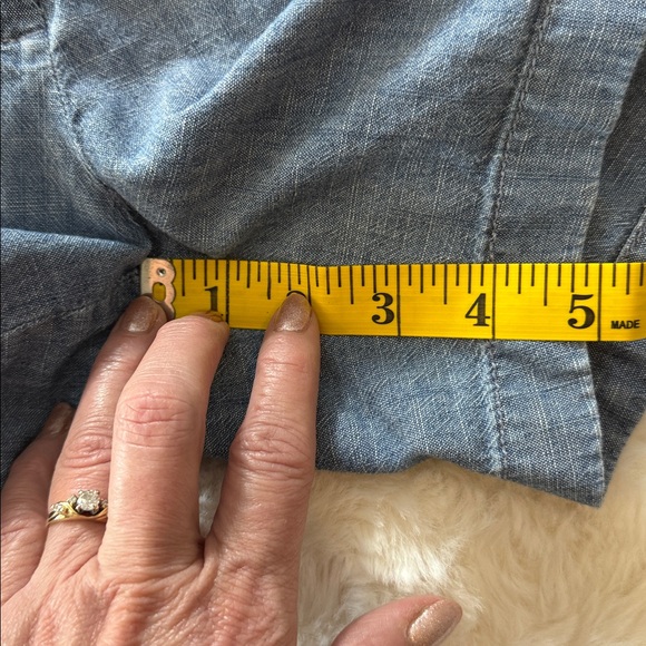 J. Crew Light Blue Cotton Women's Shorts - Picture 6 of 6